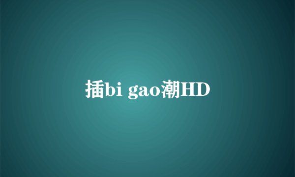 插bi gao潮HD