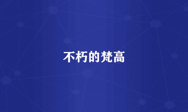 不朽的梵高