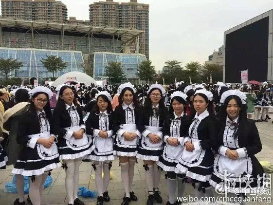 715名女仆聚会：拨动宅男心跳，制服诱惑魅力没法挡