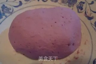 奶香紫薯馒头