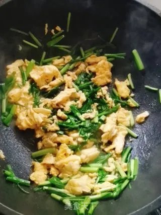 青蒜炒蛋