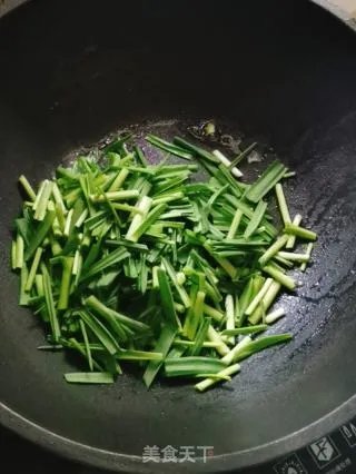 青蒜炒蛋