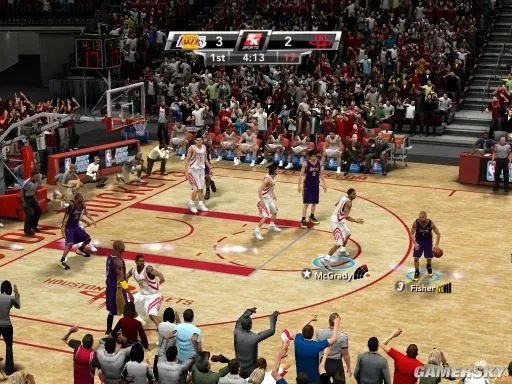 PC《NBA 2K9》巧用Lock On-D系统(锁定防御)让你的防守固若金汤!