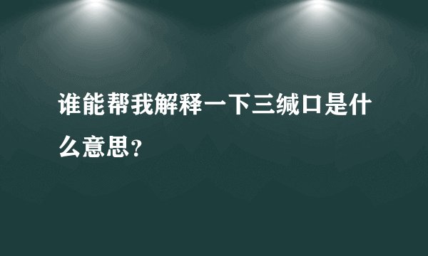 谁能帮我解释一下三缄口是什么意思？