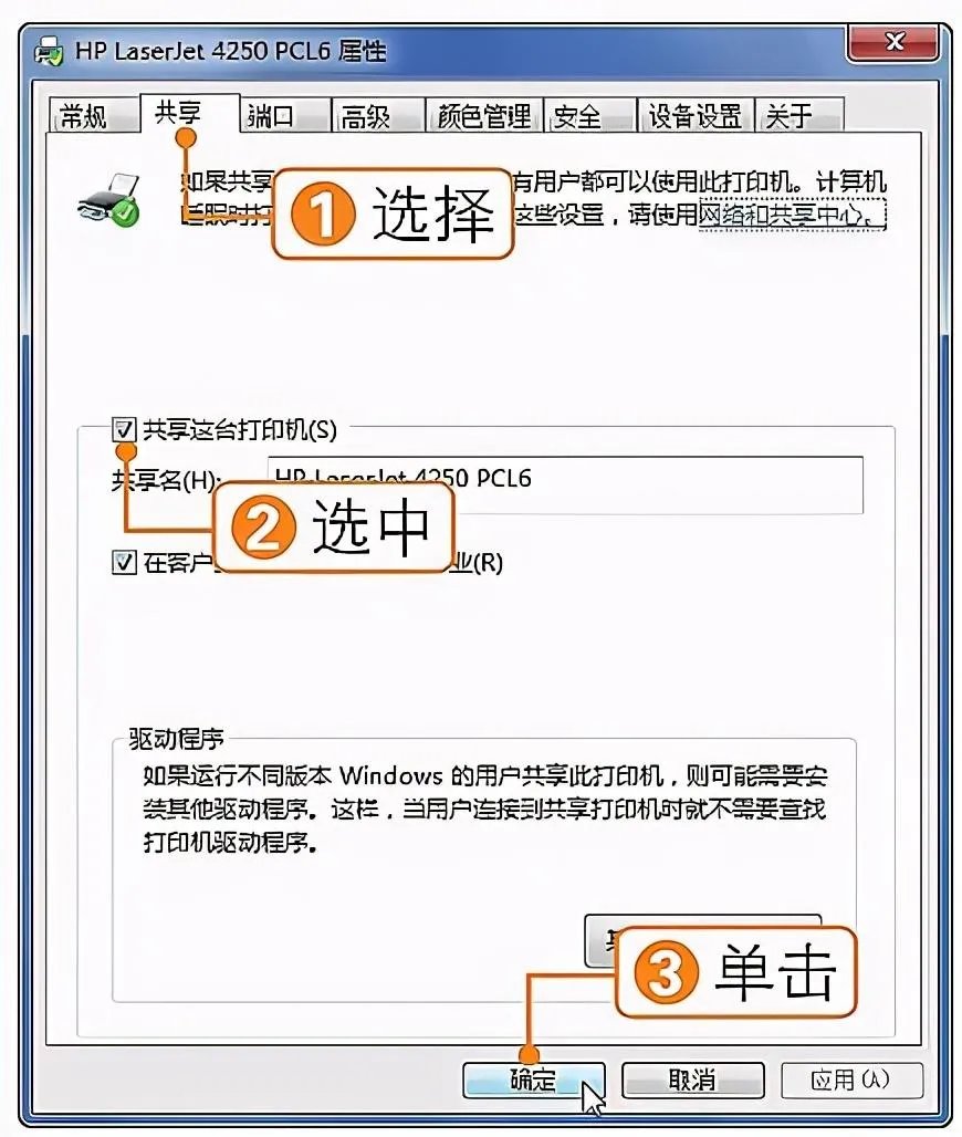 打印机设置网络共享,一台打印机多人共享使用,步骤简单(图解)