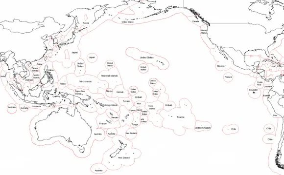 中国在太平洋有专属经济区吗？