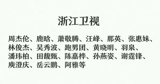 2017年跨年晚会 ,你打算看哪个台?
