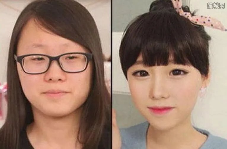 韩国美女照片 美女整容前后对比让人震撼