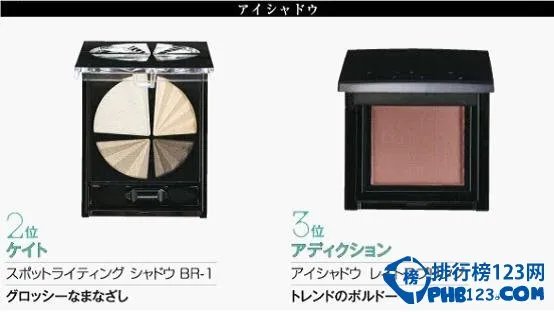 日本最畅销的化妆品排名