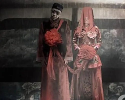 一张诡异的冥婚照片,冥婚照片真相之谜(图)