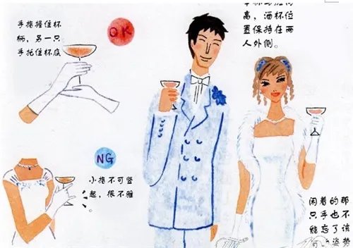 11种婚庆礼仪标准姿势 新人婚礼上的必备攻略