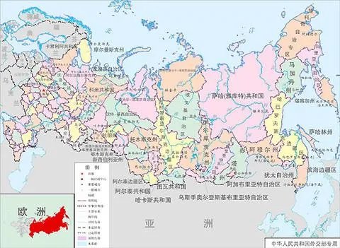为什么俄罗斯分为那么多共和国？