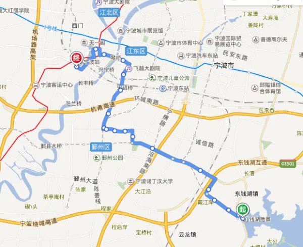 宁波906公交线路?