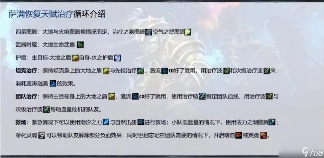 魔兽萨满天赋加点图详解 萨满全方位加点攻略