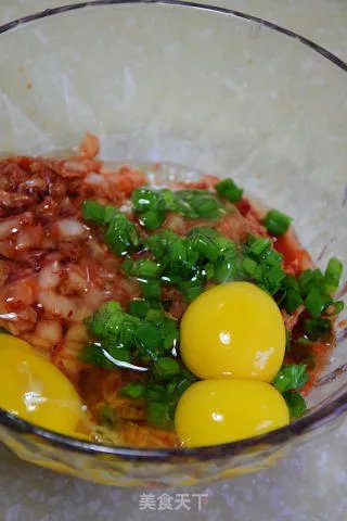 韩国招牌小吃【韩式泡菜饼】