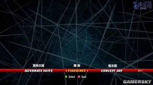《蜘蛛侠：破碎维度》菜单选项翻译