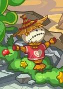 洛克王国材料获取：艾美特山岭的稻草人