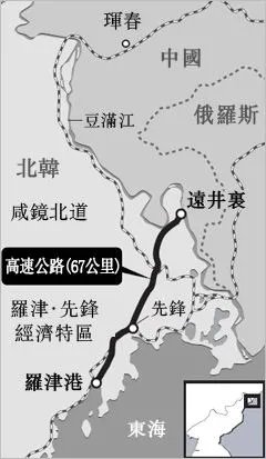 罗津港的与中国合作开发