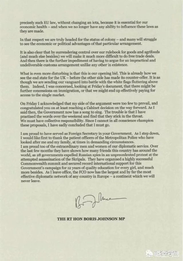 英国外交大臣约翰逊辞职,会给英国脱欧带来什么影响?