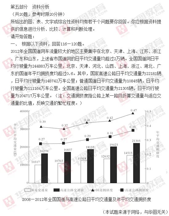 2014年国家公务员考试《行测》真题(完整版)