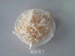 韭菜炒金针菇