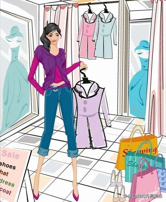 高级男装店服务顾客买衣服的叫什么