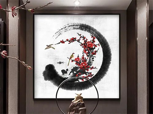 软装裱字画怎样挂墙上