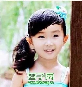儿童发型绑扎方法图