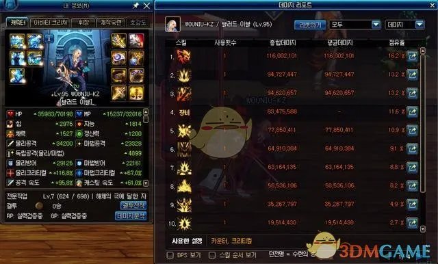dnf魔神加点95