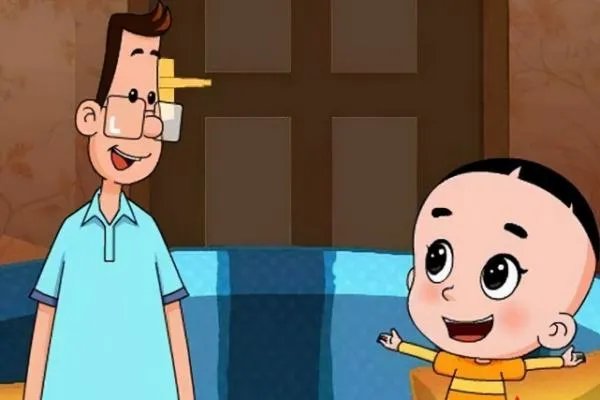 动画片《大头儿子小头爸爸》中,他们家的生活到底算个什么水平?