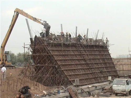 扶壁式挡土墙
