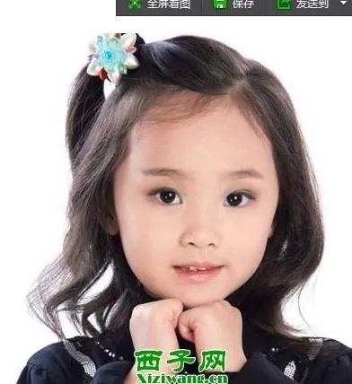 儿童发型绑扎方法图