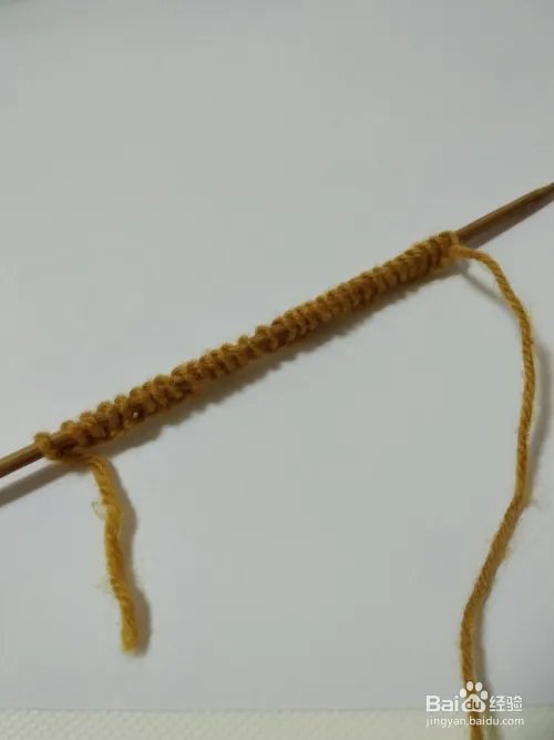 宝宝毛线鞋棒针编织教程