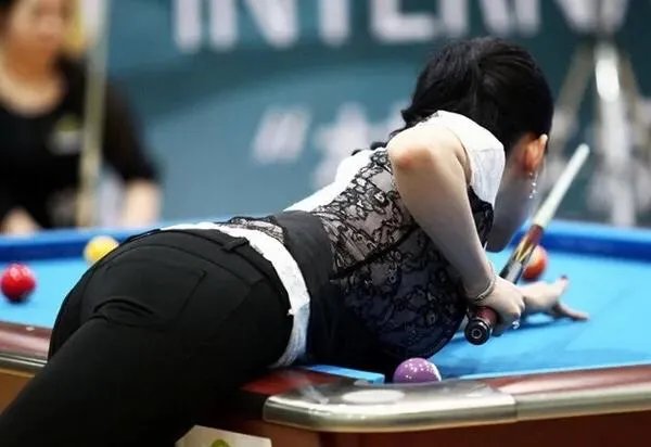 潘晓婷是不是最美的台球女神?