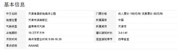 北京海洋馆和天津海昌极地海洋馆,这两个地方有什么区别?