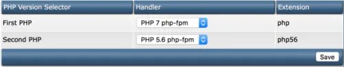 DirectAdmin面板安装多PHP版本方法