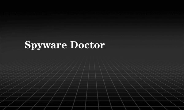 Spyware Doctor