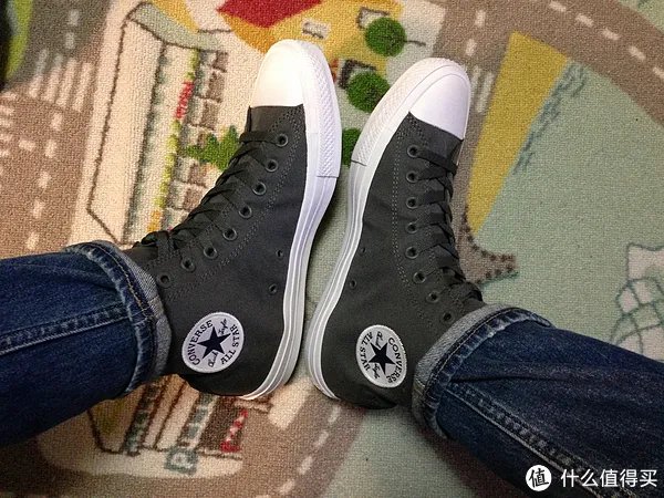 我的第N双鞋 篇十一:Lunar加持!CONVERSE 匡威 Chuck Taylor All Star II 高帮帆布鞋(附与一代对比)