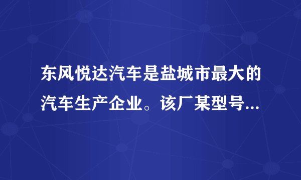 东风悦达汽车是盐城市最大的汽车生产企业。该厂某型号车在车型测试中,在一段平直的公路上匀速行驶50km,受到的阻力是1.0×103N,消耗燃油4×10-3m3(假设燃油完全燃烧)。若燃油的密度ρ=0.8×103kg/m3,热值q=4×107J/kg,求:(1)专用车牵引力所做的功。(2)汽油完全燃烧放出的热量是多少?(3)该专用车的热机效率是多少?