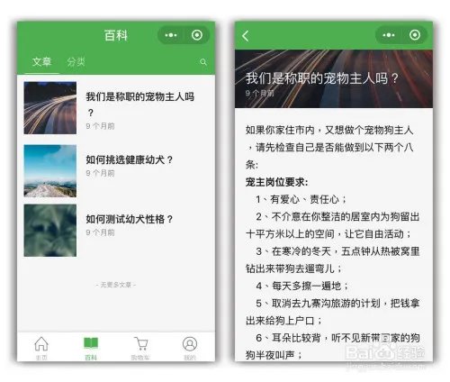 宠物小程序怎么制作?