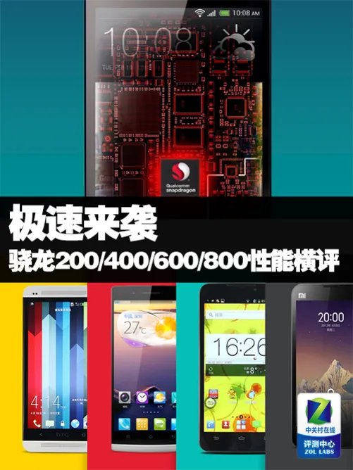 极速来袭 骁龙200/400/600/800性能横评