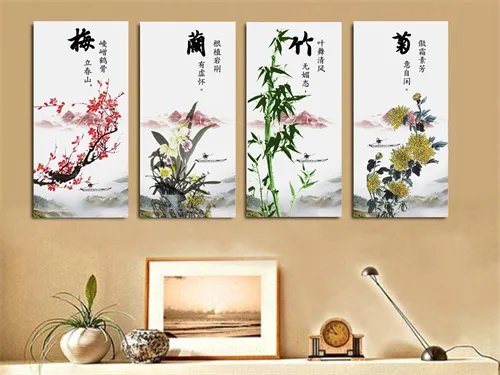 软装裱字画怎样挂墙上