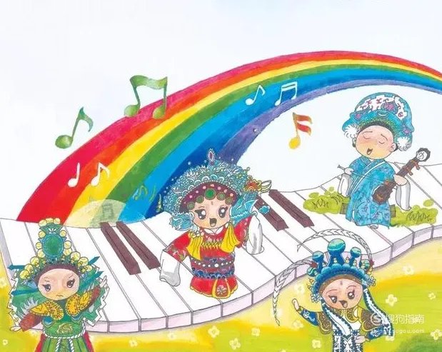 建国70周年儿童画，怎么画？