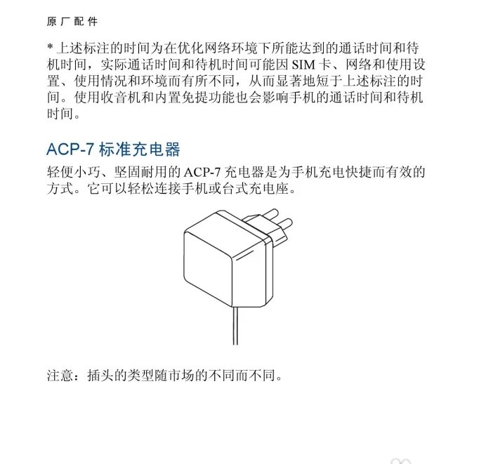 诺基亚6030手机使用说明书:
