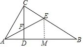 如图,已知$Rt\triangle ABC$中,$\angle ACB=90^{\circ}$,$CD\bot AB$于点$D$,$\angle BAC$的平分线分别交$BC$,$CD$于点$E$、$F$.